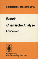 Chemische Analyse - H. A. Bartels