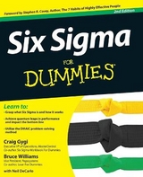 Six Sigma For Dummies - Gygi, Craig; Williams, Bruce