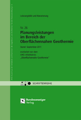 Planungsleistungen im Bereich der oberflächennahen Geothermie - Leistungsbild und Honorierung