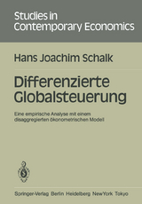 Differenzierte Globalsteuerung - Hans J. Schalk