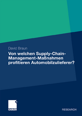 Von welchen Supply-Chain-Management-Maßnahmen profitieren Automobilzulieferer? - David Braun