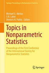 Topics in Nonparametric Statistics - 