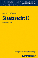 Staatsrecht II - Ingo von Münch, Ute Mager