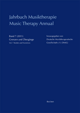 Jahrbuch Musiktherapie / Music Therapy Annual