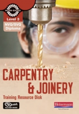 Level 3 NVQ/SVQ Diploma Carpentry and Joinery Training Resource Disk 3rd Edition - Jarvis, Kevin