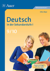 Deutsch in der Sekundarstufe I, Klasse 9/10 - Otto Mayr