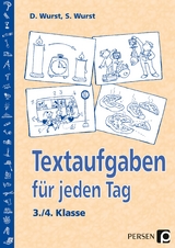 Textaufgaben für jeden Tag - 3./4. Klasse - Sharman Wurst, Doug Wurst