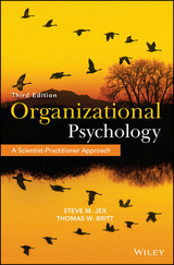 Organizational Psychology - Steve M. Jex, Thomas W. Britt