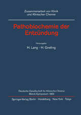 Pathobiochemie der Entzündung - 