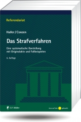 Das Strafverfahren - Haller, Klaus; Conzen, Klaus