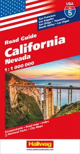 California, Nevada Strassenkarte 1:1 Mio., Road Guide Nr. 5 - 