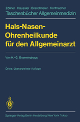 Hals-Nasen-Ohrenheilkunde für den Allgemeinarzt - Hans-Georg Boenninghaus