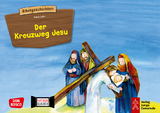 Der Kreuzweg Jesu. Kamishibai Bildkartenset - Monika Arnold