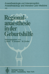 Regionalanaesthesie in der Geburtshilfe - 