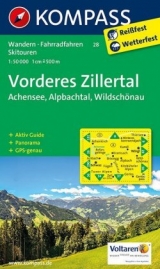 Vorderes Zillertal /Achensee /Alpbachtal /Wildschönau - KOMPASS-Karten GmbH