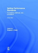 Setting Performance Standards - Cizek, Gregory J.