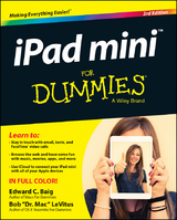 iPad mini For Dummies - Edward C. Baig, Bob Levitus