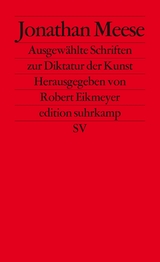 Ausgewählte Schriften zur Diktatur der Kunst - Jonathan Meese