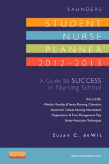 Saunders Student Nurse Planner - DeWit, Susan C.