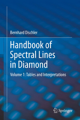 Handbook of Spectral Lines in Diamond - Bernhard Dischler