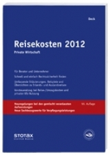 Reisekosten 2012 - Deck, Wolfgang