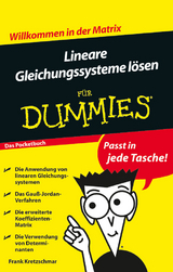 Lineare Gleichungssysteme lösen für Dummies Das Pocketbuch - Frank Kretzschmar