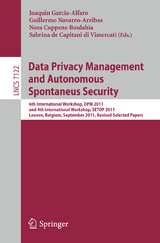 Data Privacy Management and Autonomous Spontaneus Security - 