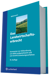 Landwirtschaftserbrecht - Wöhrmann, Heinz