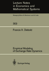 Empirical Modeling of Exchange Rate Dynamics - Francis X. Diebold