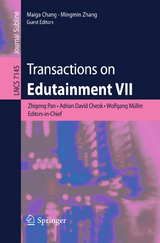 Transactions on Edutainment VII - 