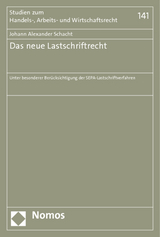 Das neue Lastschriftrecht - Johann Alexander Schacht