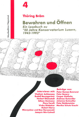 Bewahren und Öffnen - Bräm, Thüring