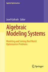 Algebraic Modeling Systems - 