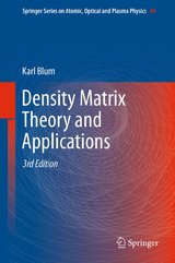 Density Matrix Theory and Applications - Karl Blum