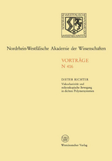 Natur-, Ingenieur- und Wirtschaftswissenschaften - Dieter Richter