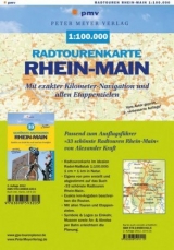 Radtourenkarte Rhein-Main 1:100.000 - 