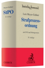 Strafprozessordnung - Lutz Meyer-Goßner, Bertram Schmitt