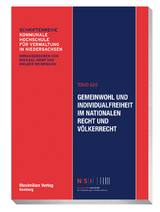 Gemeinwohl und Individualfreiheit im nationalen Recht und Völkerrecht - Tonio Gas