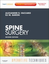 Operative Techniques: Spine Surgery - Vaccaro, Alexander R.; Baron, Eli M.