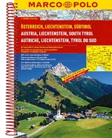 MARCO POLO Reiseatlas Österreich, Liechtenstein, Südtirol 1:200 000