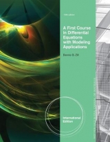 A First Course in Differential Equations with Modeling Applications, International Edition - Zill, Dennis