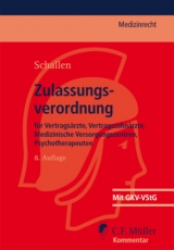 Zulassungsverordnung für Vertragsärzte, Vertragszahnärzte, Medizinische Versorgungszentren, Psychotherapeuten