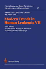 Modern Trends in Human Leukemia VII - 