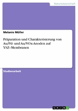 Präparation und Charakterisierung von Au/Pd- und Au/VOx-Anoden auf YSZ–Membranen - Melanie Müller