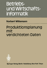 Produktionsplanung mit verdichteten Daten - Norbert Wittemann