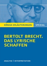 Brecht. Das lyrische Schaffen - Brecht, Bertolt