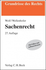 Sachenrecht - Wolf, Manfred; Wellenhofer, Marina