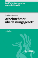 Arbeitnehmerüberlassungsgesetz - Schüren, Peter