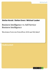 Business Intelligence vs. Self Service Business Intelligence -  Stefan Horak,  Stefan Evers,  Michael Lauber