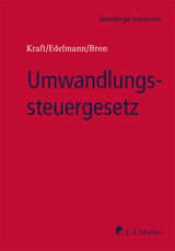 Umwandlungssteuergesetz - Swen Oliver Bäuml, Oliver Braatz, LL.M. Brenncke  Martin, LL.M. Bron  Jan Frederik, Elisabeth Dworschak, Ralf Michael Ebeling, Georg Edelmann, MBR Hölzl  Michael, Cornelia Kraft, Gerhard Kraft, Oliver Trautmann, LL.M. Weigert  Katja, Lutz Enno Werner, Peter Wochinger